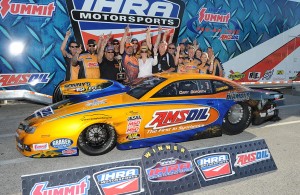 Cary Goforth claimed the Pro Stock win in the IHRA AMSOIL Nitro Nationals at Orlando Speed World Dragway. [Chris Simmons Photo]