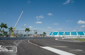 F1 Construction on Friday Mar. 11, 2022, in Miami, Fla. (Carlos Goldman/Miami Dolphins)